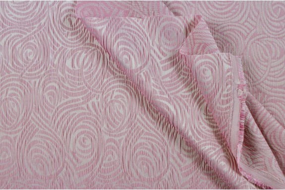 Jacquard rose pastel