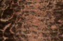 Fausse fourrure bicolore marron beige