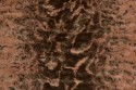 Fausse fourrure bicolore marron beige