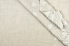 Viscose brodée beige