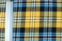 Tartan jaune et bleu