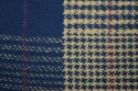 Lainage tartan frangé