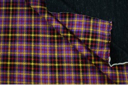 Milano Tartan violet