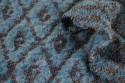 Tricot lurex turquoise