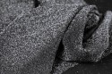 Maille noire argent