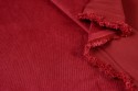 Velours milleraies rouge bordeaux