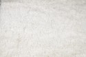 Tissu poilu blanc