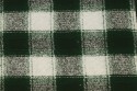 Lainage carreaux vert