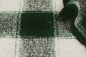 Lainage carreaux vert