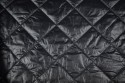 Matelassé réversible noir