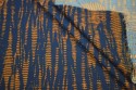 Motif abstrait bleu caramel