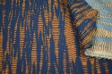 Motif abstrait bleu caramel