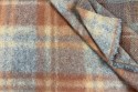 Lainage tartan cuivre