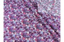 Imprimé fleuri mauve