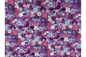 Imprimé fleuri mauve