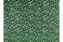 Cotonnade motif vert