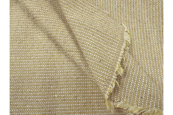 Jacquard chiné jaune