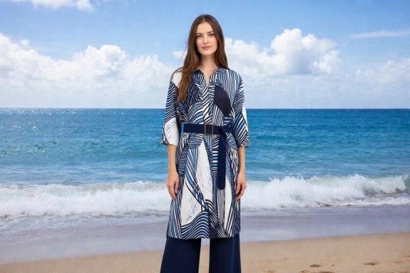 Maille motif graphique