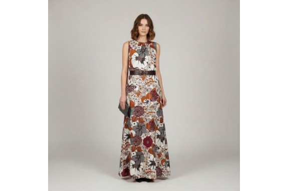 Cotonnade motif fleur