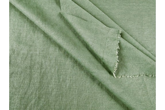 Aspect lin lavé kaki
