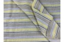 Lin rayé beige jaune