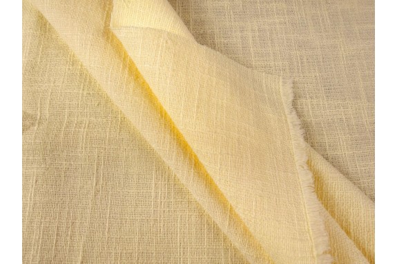 Lin mélangé jaune