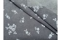 Jeans imprimé motif gris