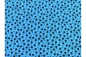 Microfibre pois bleu