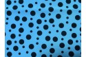 Microfibre pois bleu