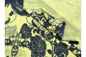 Imprimé fleuri jaune