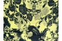 Imprimé fleuri jaune