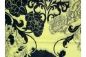 Imprimé fleuri jaune
