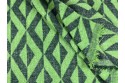 Lainage graphique vert
