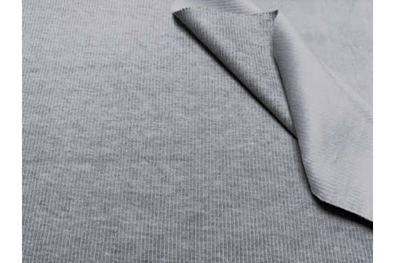 Velours confort gris