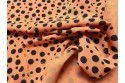 Microfibre pois orange