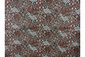 Coton imprimé marron
