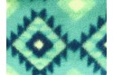 Lainage motif tons verts