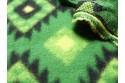 Lainage motif tons verts