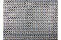 Tricot graphique marron bleu