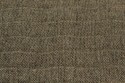 Tweed plissé brodé marron
