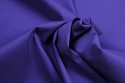 Satin de coton stretch bleu violet