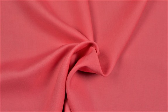 Voile de coton corail