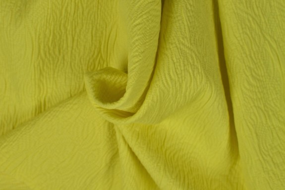 Maille Jacquard jaune