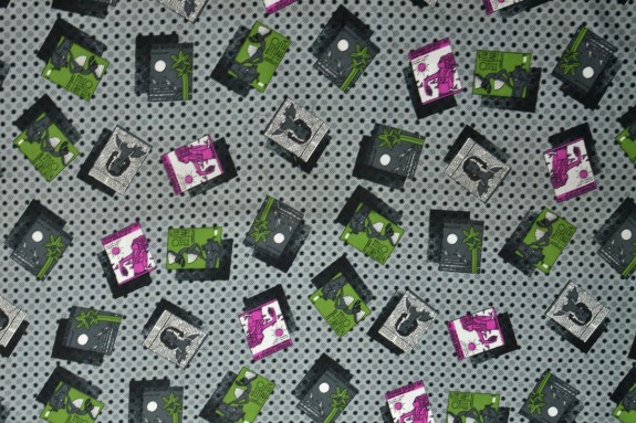 Doublure imprimée timbres