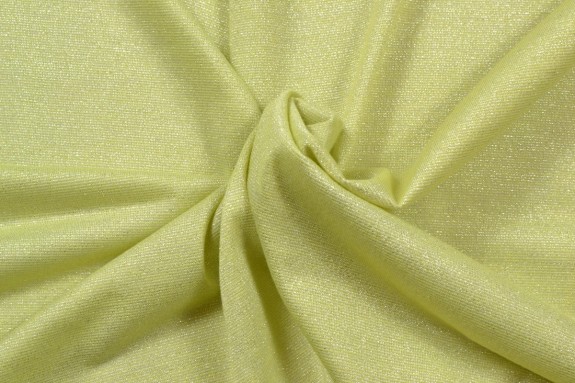 Jersey lurex jaune