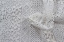 Dentelle crochet blanche