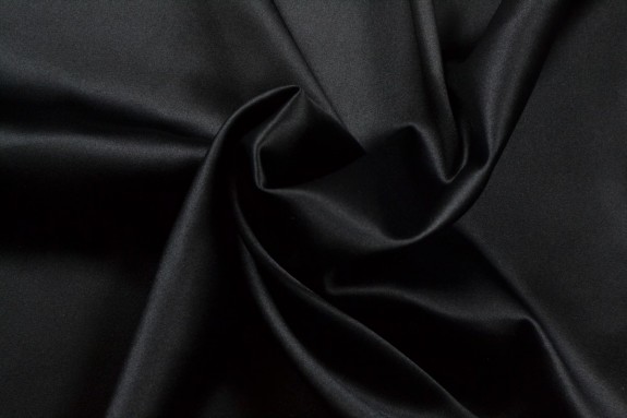 Satin stretch noir