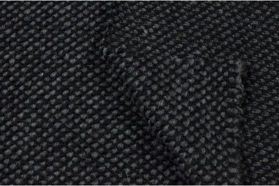 Lainage mohair chiné noir