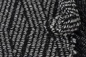 Tricot noir et blanc