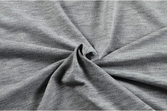 Jersey aspect lin gris